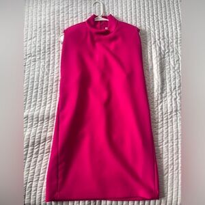 Never worn Zara Hot Pink dress / size M
